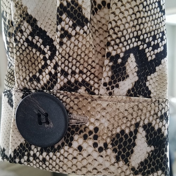 Zara Basic Python Print Jumpsuit NWOT - Picture 4 of 7
